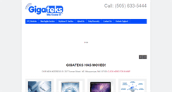 Desktop Screenshot of gigateks.com